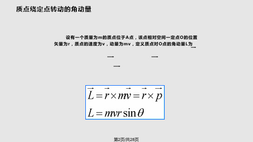 第八章角动量定理