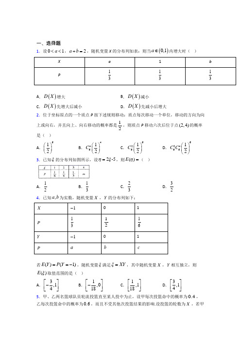 (必考题)高中数学高中数学选修2-3第一章《计数原理》测试(答案解析)(1)