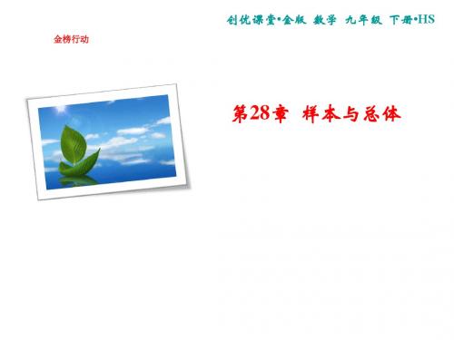 华东师大版九年级数学下册课件:第28章 28.1 2.这样选择样本合适吗(共17张PPT)