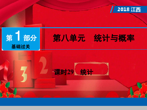 中考数学总复习 第1部分 基础过关 第八单元 统计与概率 课时29 统计课件