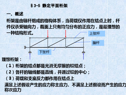 静定平面桁架.