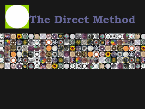 The direct method直接教学法教案