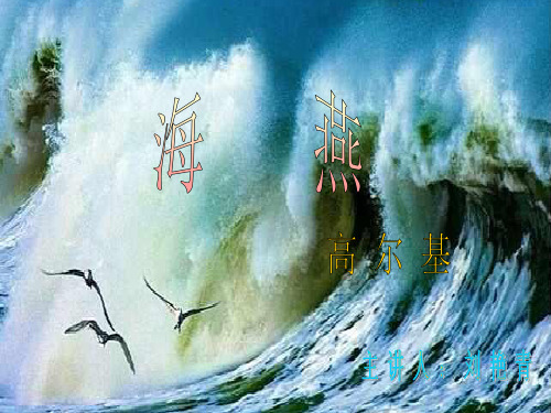 海燕 第二课时PPT课件
