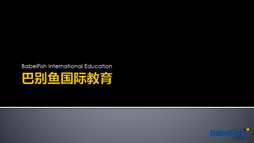 IT桔子FOCUS教育沙龙-巴别鱼分享PPT