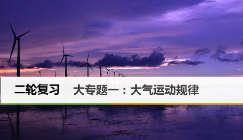 高考地理二轮复习 课件 ——大气受热过程