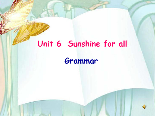 【最新】牛津译林版八年级英语下册Unit6 Grammar精品课件.ppt