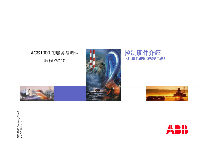 ABB变频器 ACS1000控制硬件介绍_Control HW_RevC1