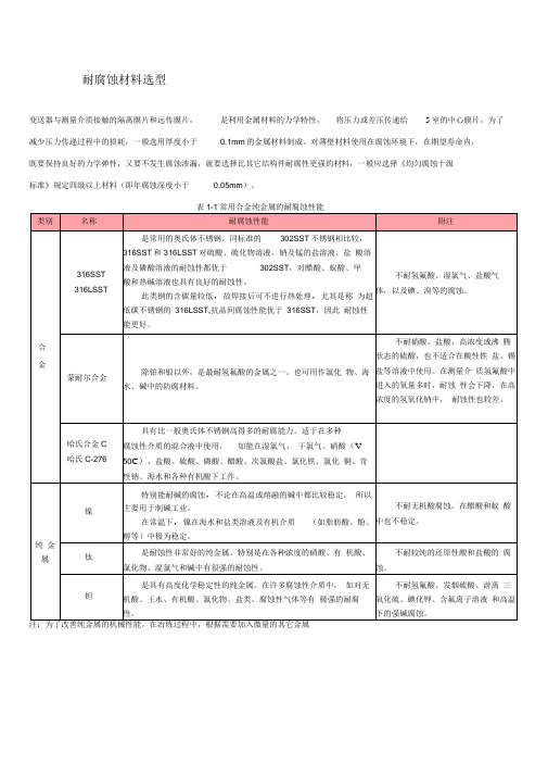 何种不锈钢最耐酸