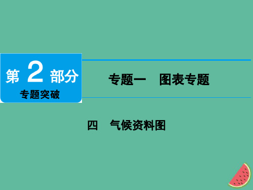 江西省届中考地理专题一图表专题四气候资料图课件101148