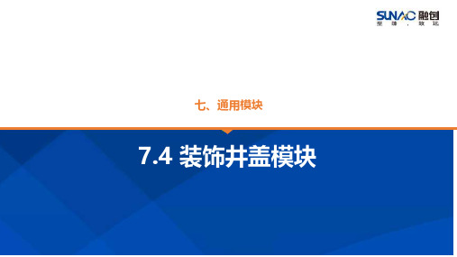 景观标准模块手册-装饰井盖模块