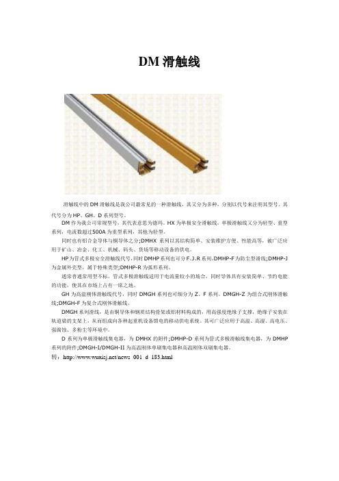 DM滑触线