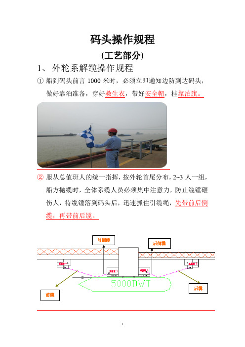 危险化学品码头生产工艺及操作规程