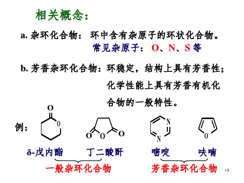 杂环化合物hPPT课件