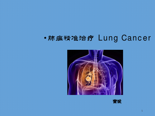 NCCN肺癌指南(2017.V3)肺癌精准治疗相关内容翻译