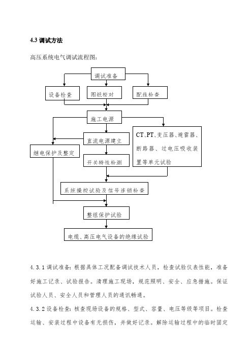 10KV电气设备调试方案(最新整理)