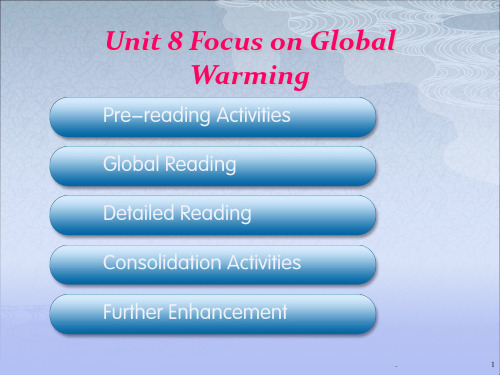 Unit-8-Focus-on-Global-Warming综合教程二PPT课件