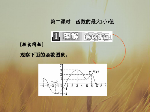 2018学年高中数学必修1课件：1.3.1 第二课时 函数的最大小值 精品