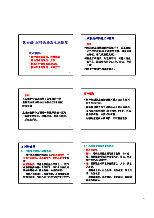 园林树木栽培学PPT-2