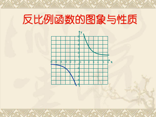 北京课改版数学九年级上册《反比例函数的图象、性质和应用》课件张ppt ]优秀课件资料