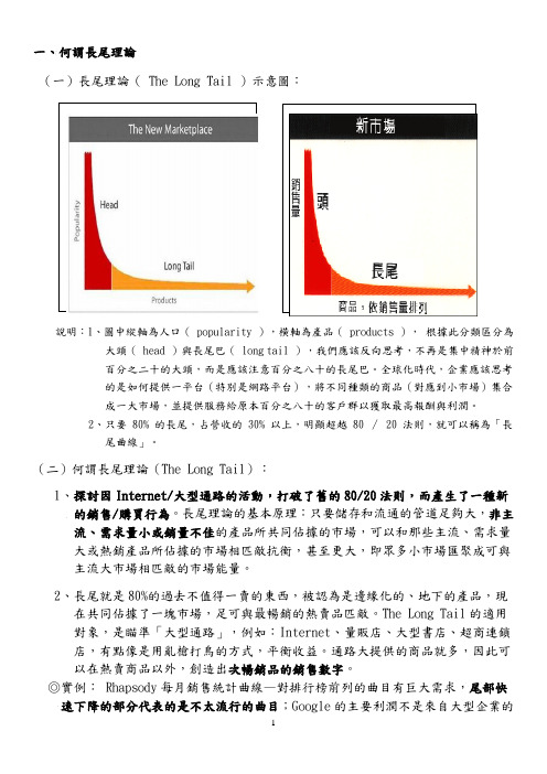 通路策略-长尾理论