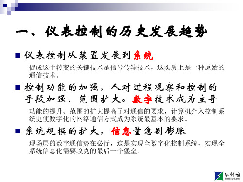 从应用角度看现场总线标准和工业以太网33页PPT