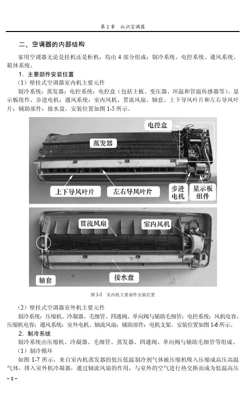 二、空调器的内部结构_空调器维修基础知识完全图解_[共10页]