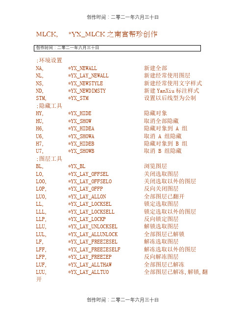 燕秀工具最全快捷键