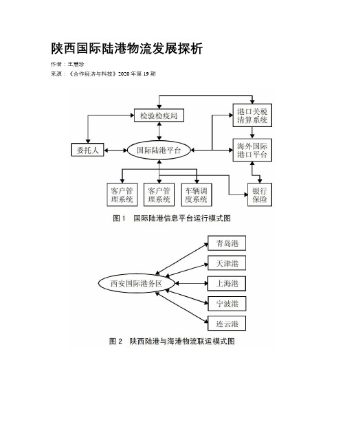 陕西国际陆港物流发展探析