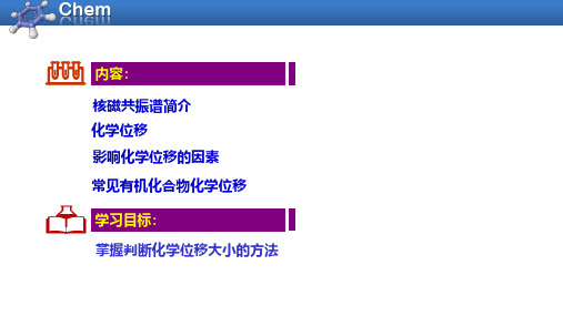 5-4 核磁共振氢谱(1HNMR)(一)