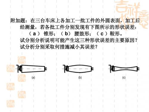 《机制技术》例题