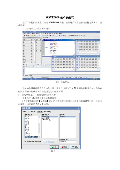 WAVE软件使用