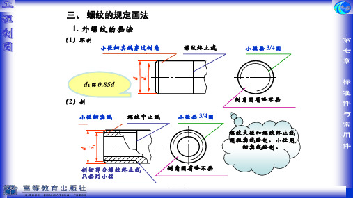 工程制图期末复习