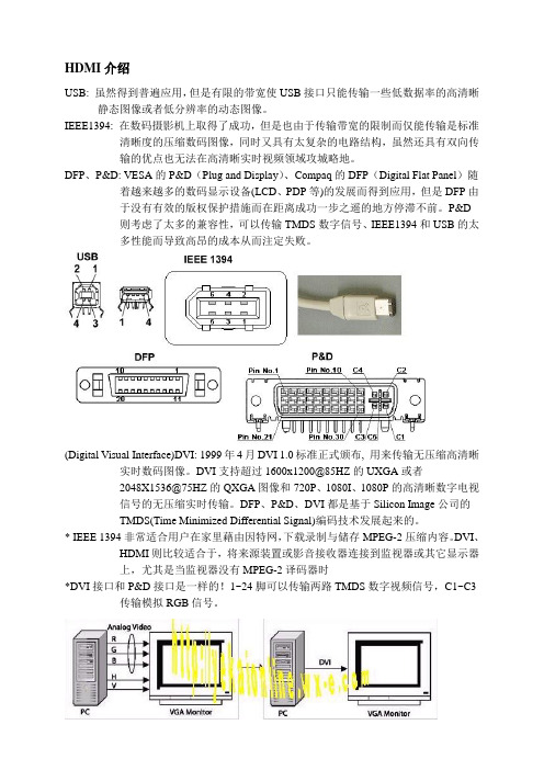 HDMI简介92183
