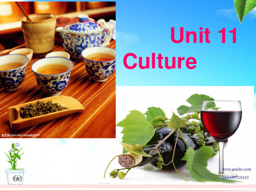 商务英语口语 Unit11 Culture