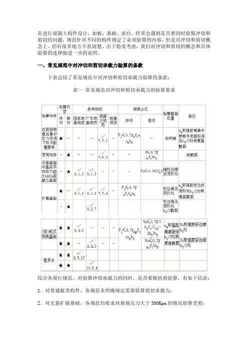 冲切和剪切的区分