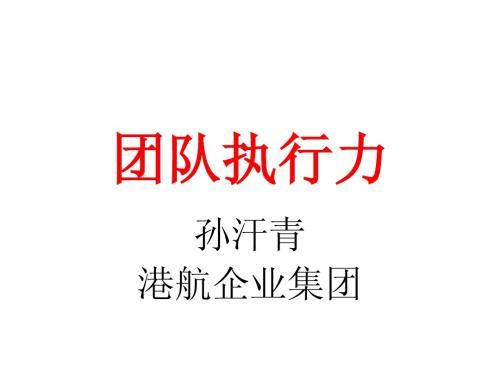 2010·10·16团队执行力最新学员版