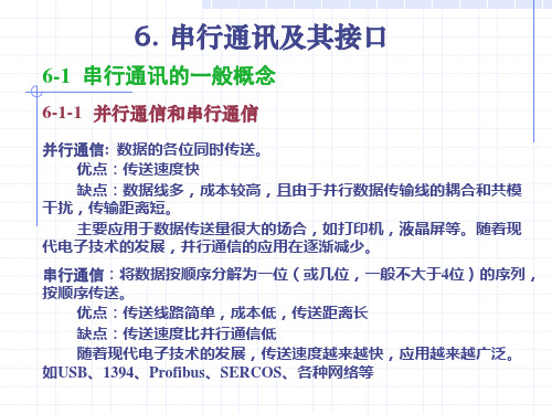 MCS-51系列单片机双机串行通信