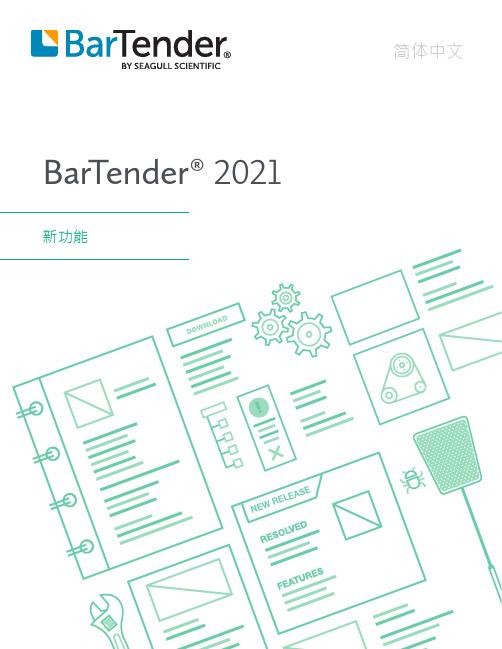 Seagull Scientific BarTender 2021 简体中文版用户指南说明书