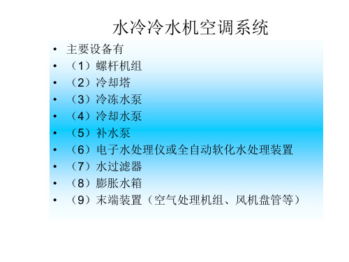 中央空调系统设计方案