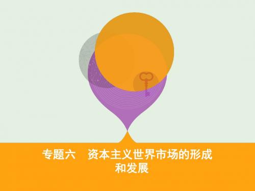 2019高考历史二轮复习专题攻略六资本主义世界市场的形成和发展课件