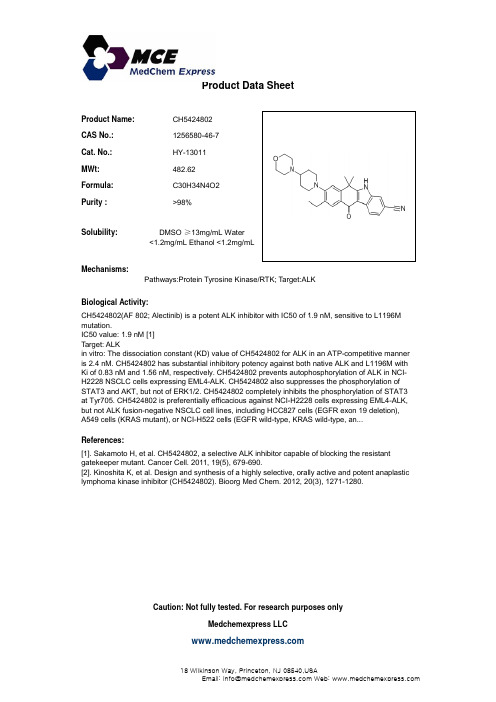 CH5424802_1256580-46-7_DataSheet_MedChemExpress