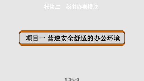 排除办公室安全隐患PPT课件