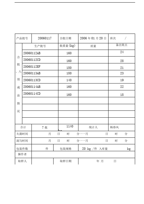 L-HPC合批记录1