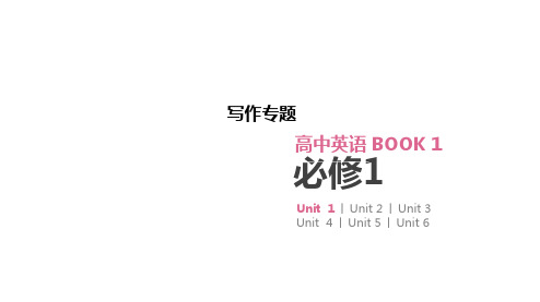 2020版高考英语总复习写作专题课件：专题10 应用文写作之演讲致辞