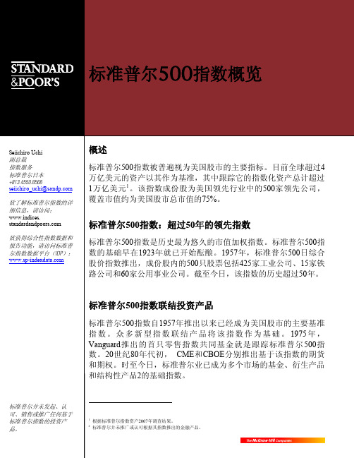 标准普尔500指数概览