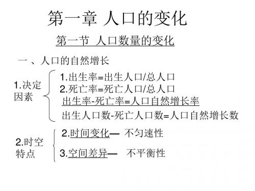 1.1人口数量的变化  曾登科