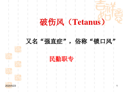 破伤风(Tetanus)PPT课件