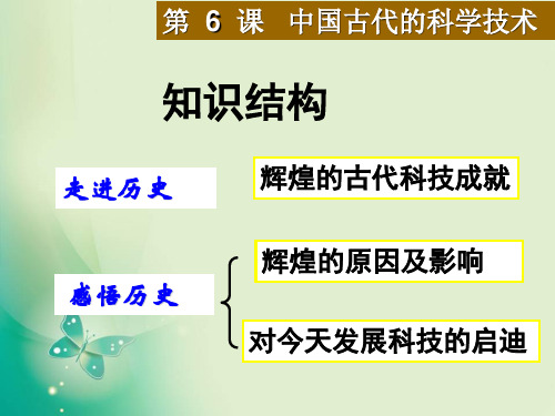 历史岳麓版必修3 第6课 中国古代的科学技术 课件(23张)