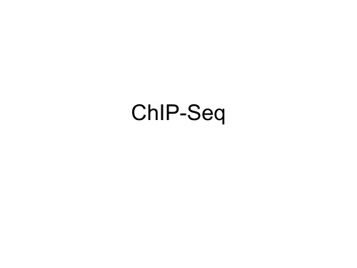 ChIP-seq