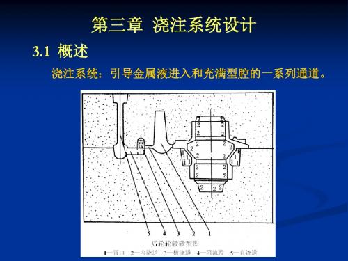 浇注系统设计